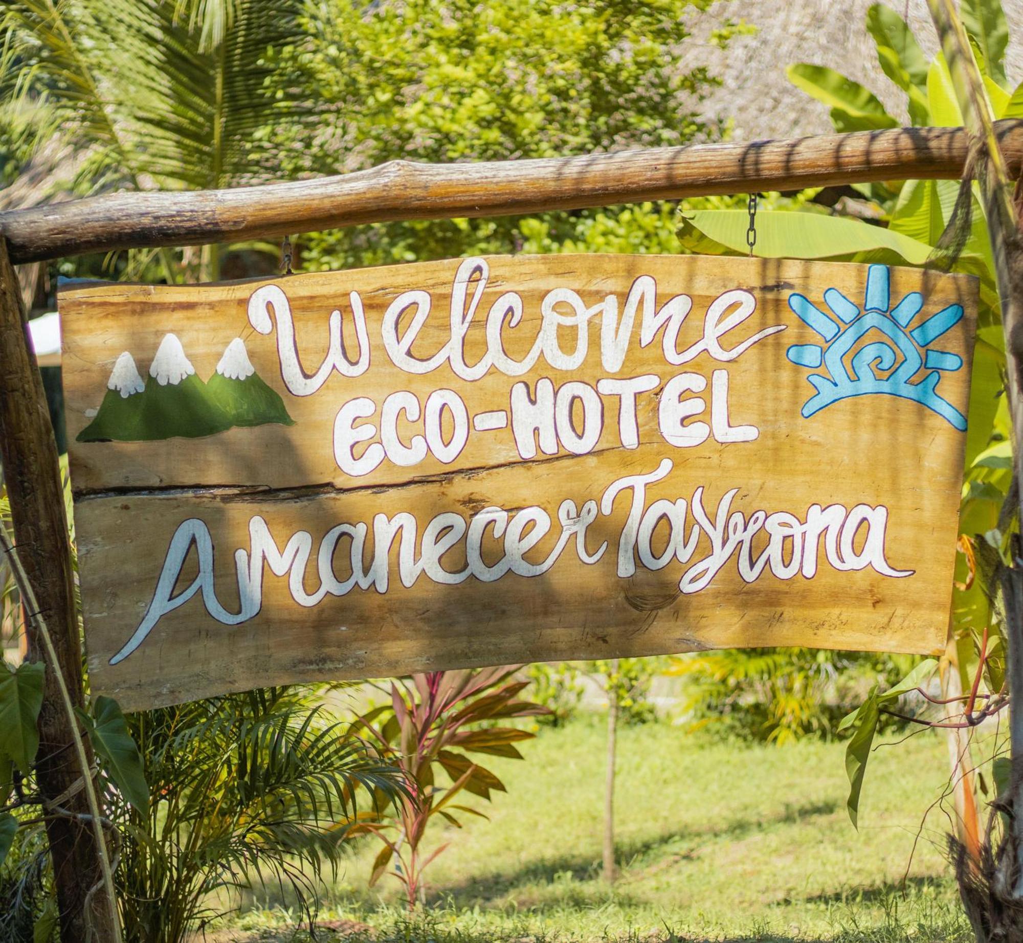 Eco Hotel Amanecer Tayrona Эль-Саино Экстерьер фото